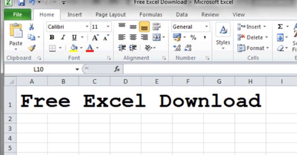 Download excel free full version
